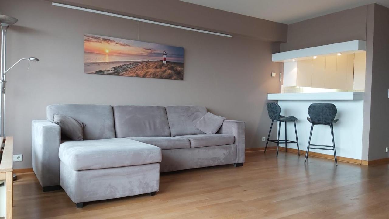 Appartement Met Zeezicht Op Het Van Bunnenplein Knokke-Heist Exterior photo